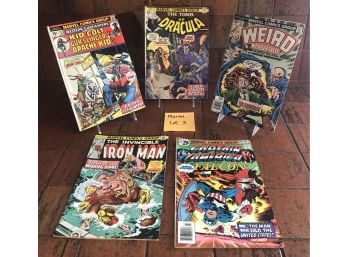 1970s Vintage Marvel Comic Books Lot 3