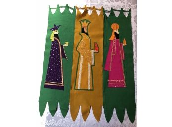Vintage 3 Wise Men Banners