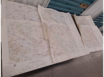 Vintage German Maps Lot