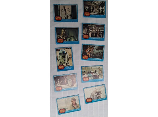 Vintage Star Wars Trading Cards Lot #C16