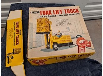 Vintage Toy Cragston Fork Lift Truck