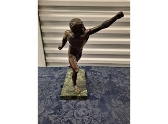 Bronze Statue Of Man