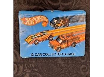 Hot Wheel Cars And Carrying Case
