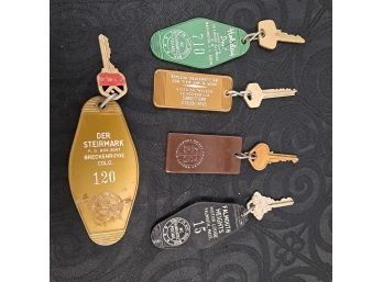 Vintage Hotel Keys Lot#1