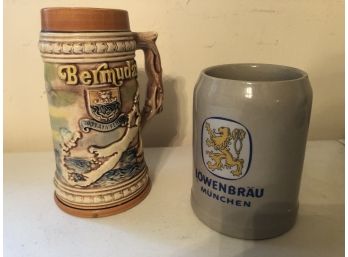 Beer Steins (West Germany & Japan)