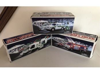 Collectible HESS Trucks Lot 1