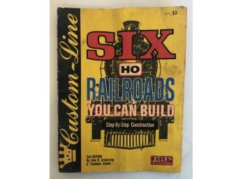 Vintage Crown Line Railroads You Can Build Book