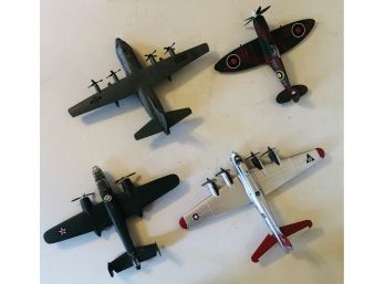 Vintage Model Military Airplanes