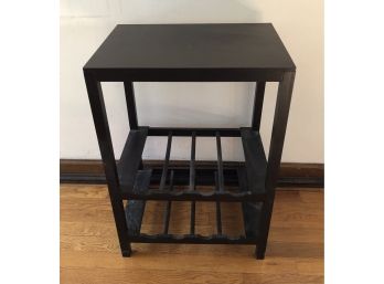 Wine Rack Accent Table