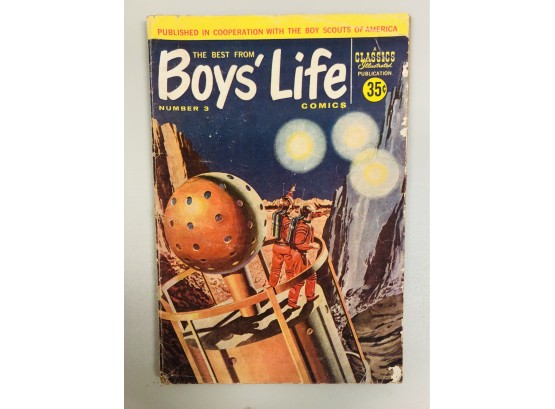 1958 Classics Illustrated Boys Life Comic