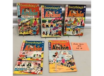 1975 Archie Series Comics Lot 21