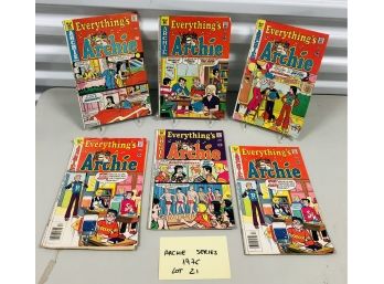 1976 Archie Series Comics Lot 21