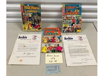 1976 Archie Series Comics & Archie Club Ephemera Lot 23
