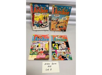 1975 Archie Series Comics Lot 8