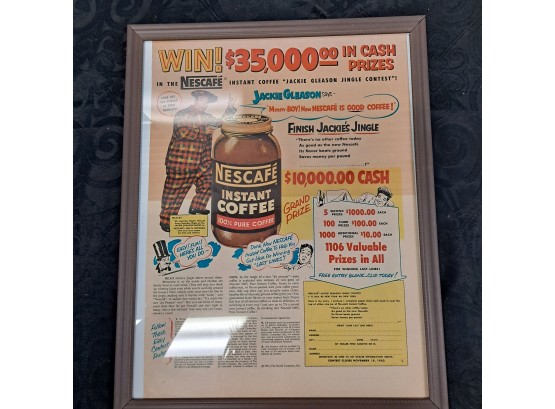 Vintage Advertising - Nescafe Instant Coffee