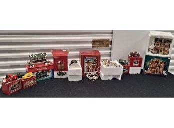 Assorted Christmas Buildings & Vehicles