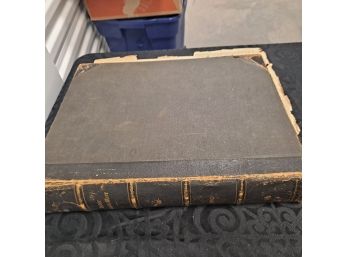 Large Foreign Antique Book - 1885