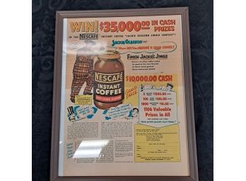 Vintage Advertising - Nescafe Instant Coffee