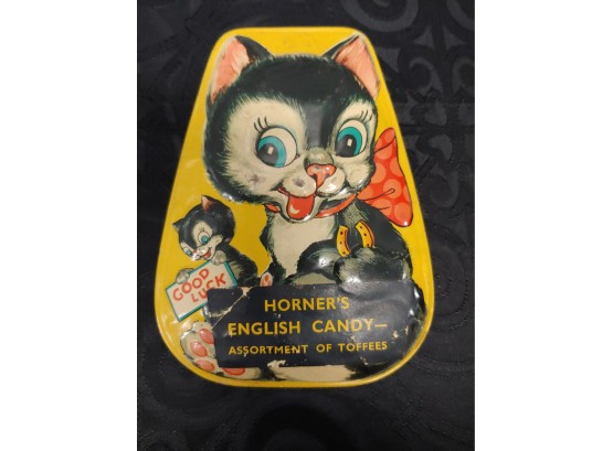 Vintage Horner's English Candy Tin