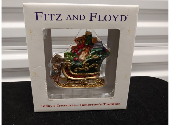 Fitz And Floyd Christmas Ornament - New