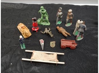 Vintage Military Figures And More