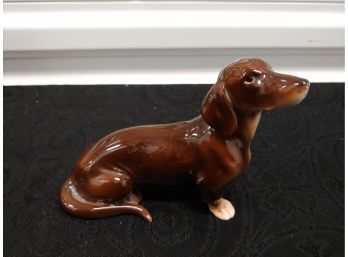 Dog Figurine - Made In Austria