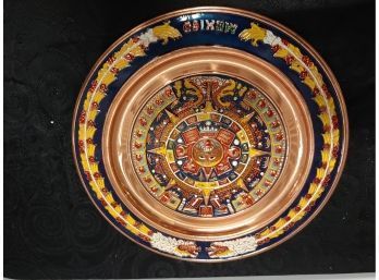 Ornate Dish Made In Mexico