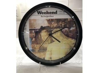 NY Times Wall Clock