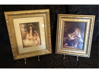 Victorian Framed Prints (Gold Frame)