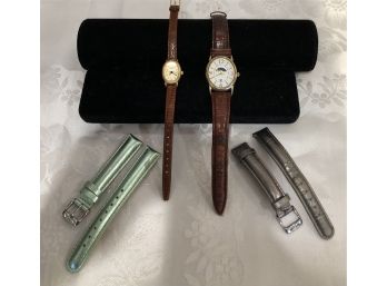 Ladies Leather Watches & Bands