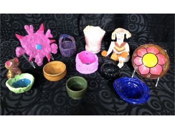 Colorful Pottery Collection
