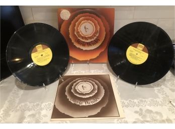 Vintage Stevie Wonder Record & Lyric Book Set