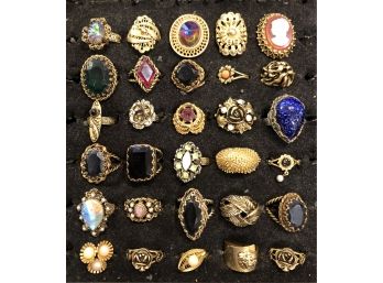 Vintage Fashion Ring Collection