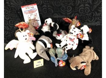 TY 1998 Beanie Babies Collection Lot 1
