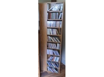 Large CD/DVD/Storage Rack Lot #2