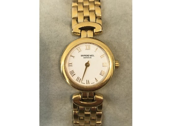 Authentic Raymond Weil Ladies 18KGE Watch