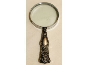 Vintage Sterling Silver Magnifying Glass