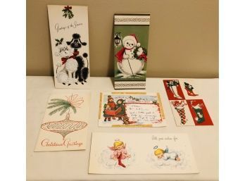 Vintage 1950/60s Christmas Cards Lot 2