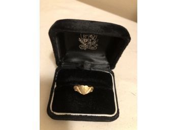 14K Gold Heart Ring (1.5 Grams)