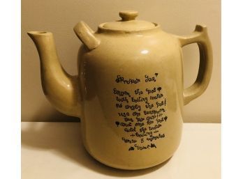 Moira Pottery  Proper Tea Teapot (England)