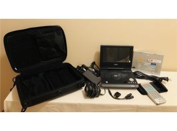 Coby Portable DVD Player & Accessories