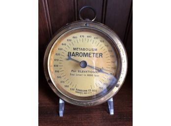 Vintage Metabolism Barometer