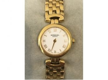 Authentic Raymond Weil Ladies 18KGE Watch