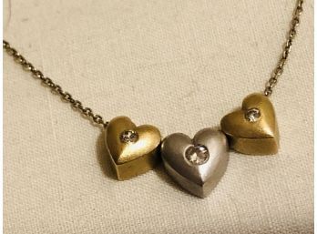 14K Gold Heart Necklace (3.5 Grams)