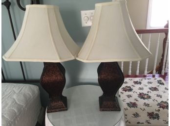 Pair Of  Lamps
