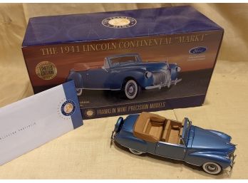 1941 Lincoln Continental 'mark I' Collectible Car