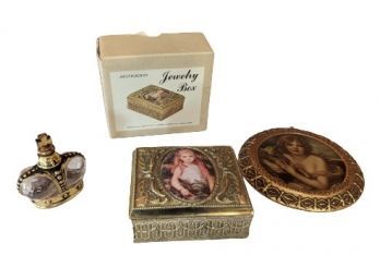 Vintage Trinket Box And More