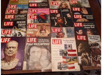 Large Vintage Magazine Lot