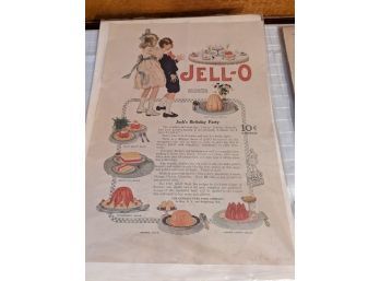 Vintage Jello Advertisement