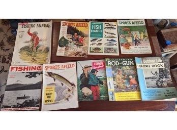 Vintage Fishing Magazines & More Lot 227
